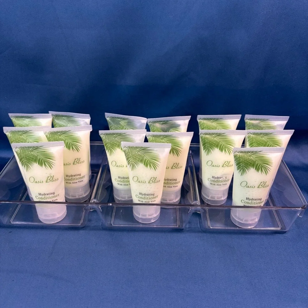15 Pack Oasis Bliss Hydrating Conditioner Travel Size 1oz Aloe Vera Paraben-Free